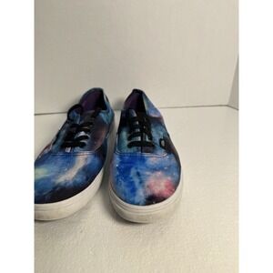 VANS Size W8 Authentic Off The Wall Cosmic Galaxy‎ Space Unisex Skate Shoes